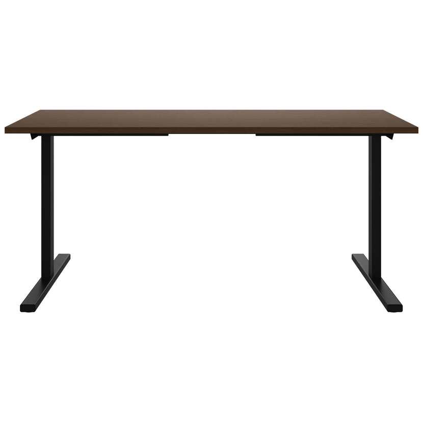 T-EASY Scrivania | 1200 - 1800 mm, noce