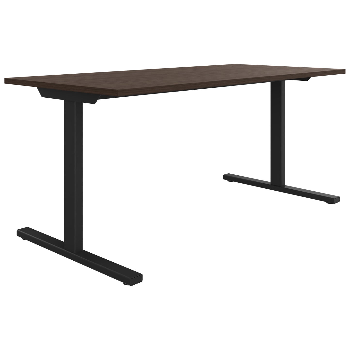 T-EASY desk | 1200 - 1800 mm, walnut