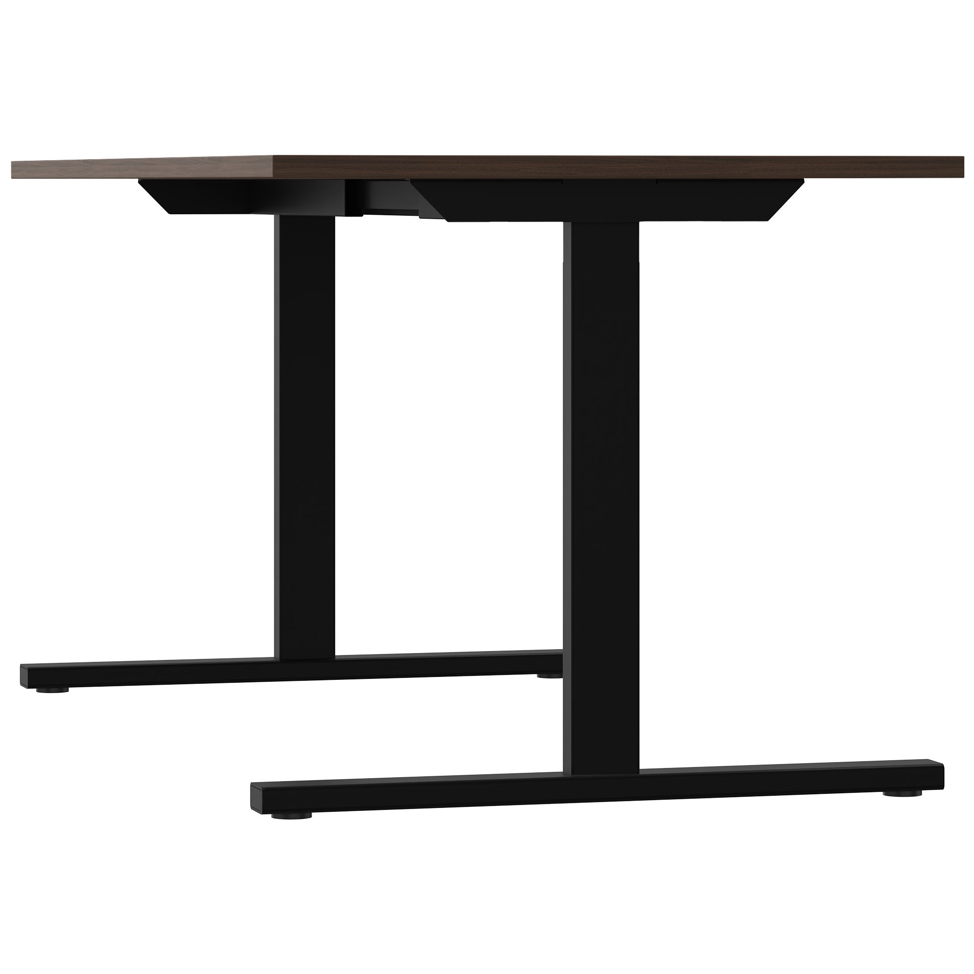 T-EASY Scrivania | 1200 - 1800 mm, noce