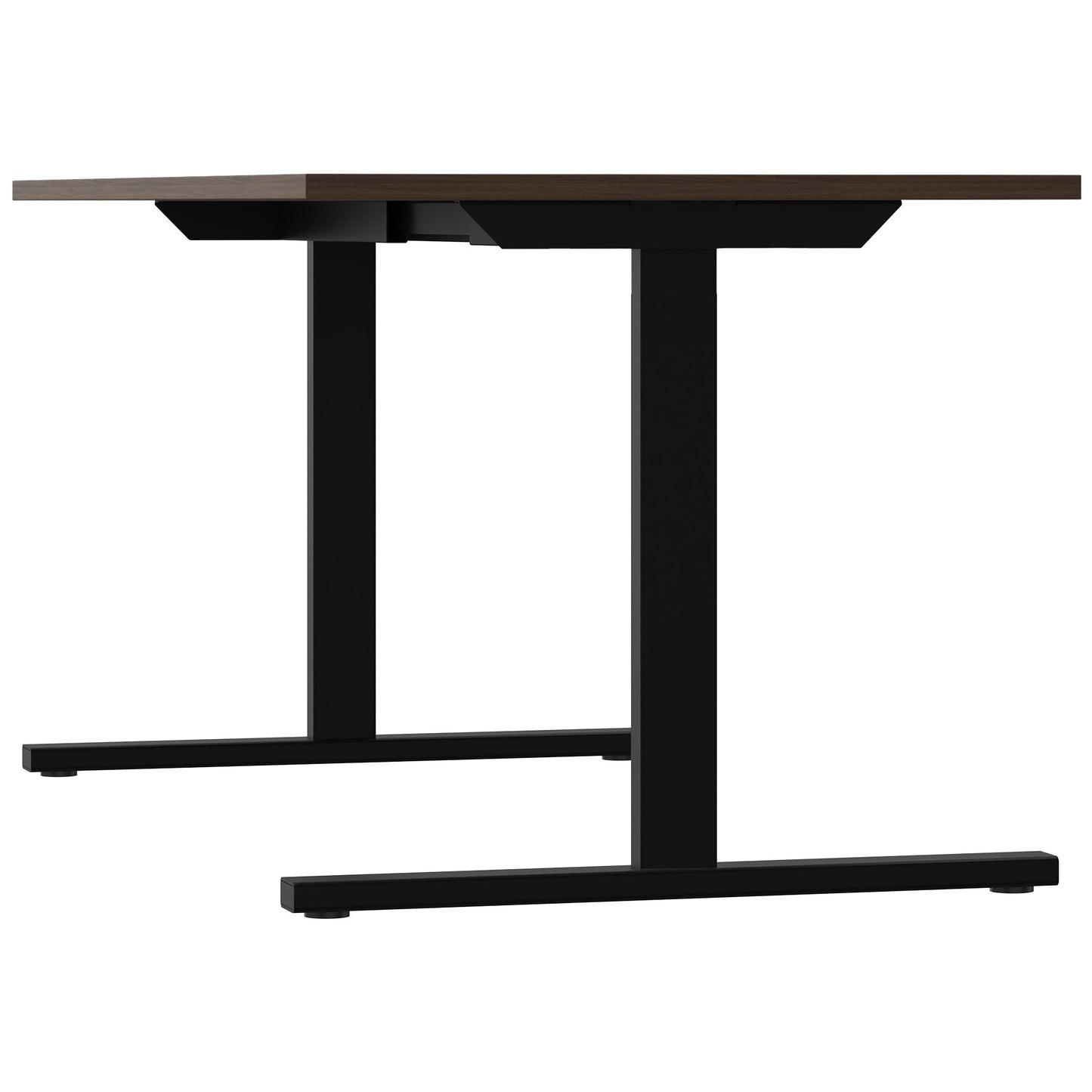 T-EASY desk | 1200 - 1800 mm, walnut