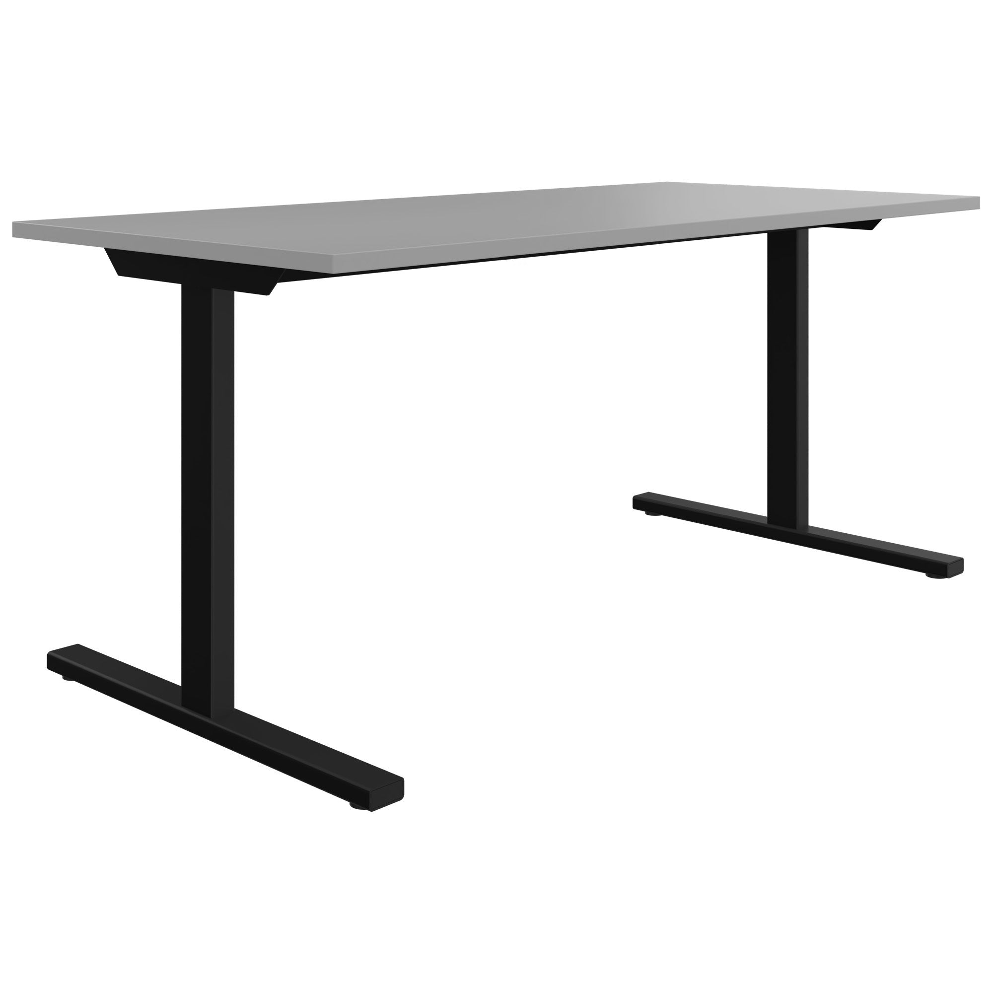 T-EASY desk | 1200 - 1800 mm, pearl grey