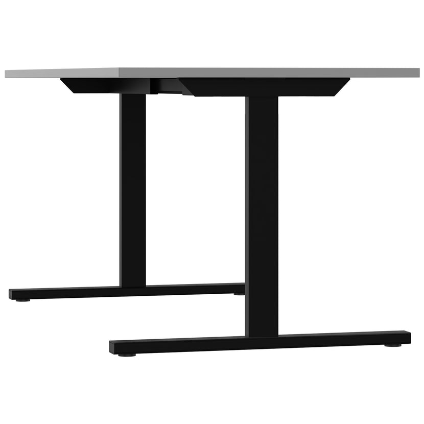 T-EASY desk | 1200 - 1800 mm, pearl grey