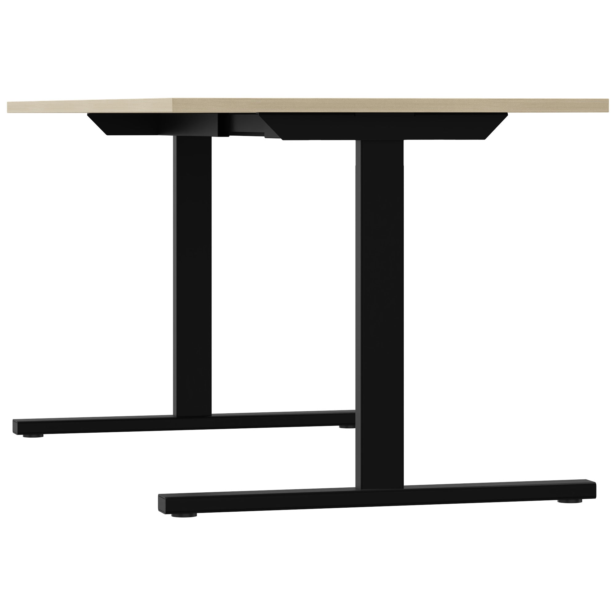 T-EASY Scrivania | 1200 - 1800 mm, cenere di sabbia