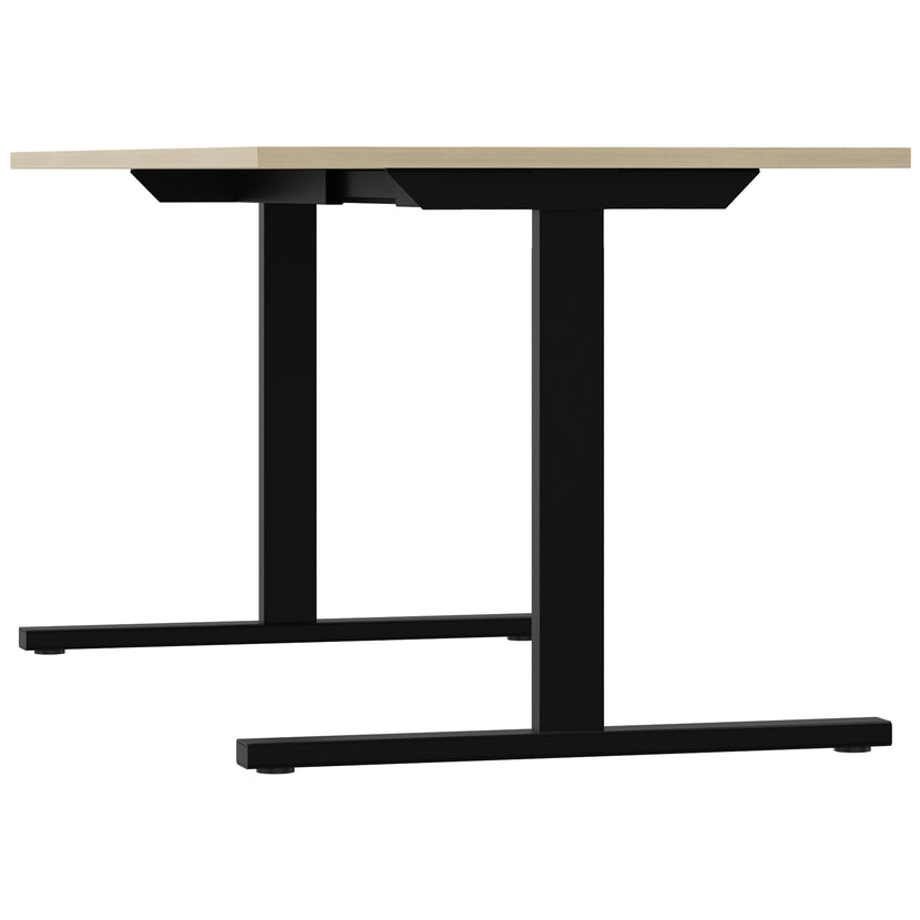 T-EASY Scrivania | 1200 - 1800 mm, cenere di sabbia