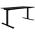 T-EASY Desk | 1200 - 1800 mm, Black
