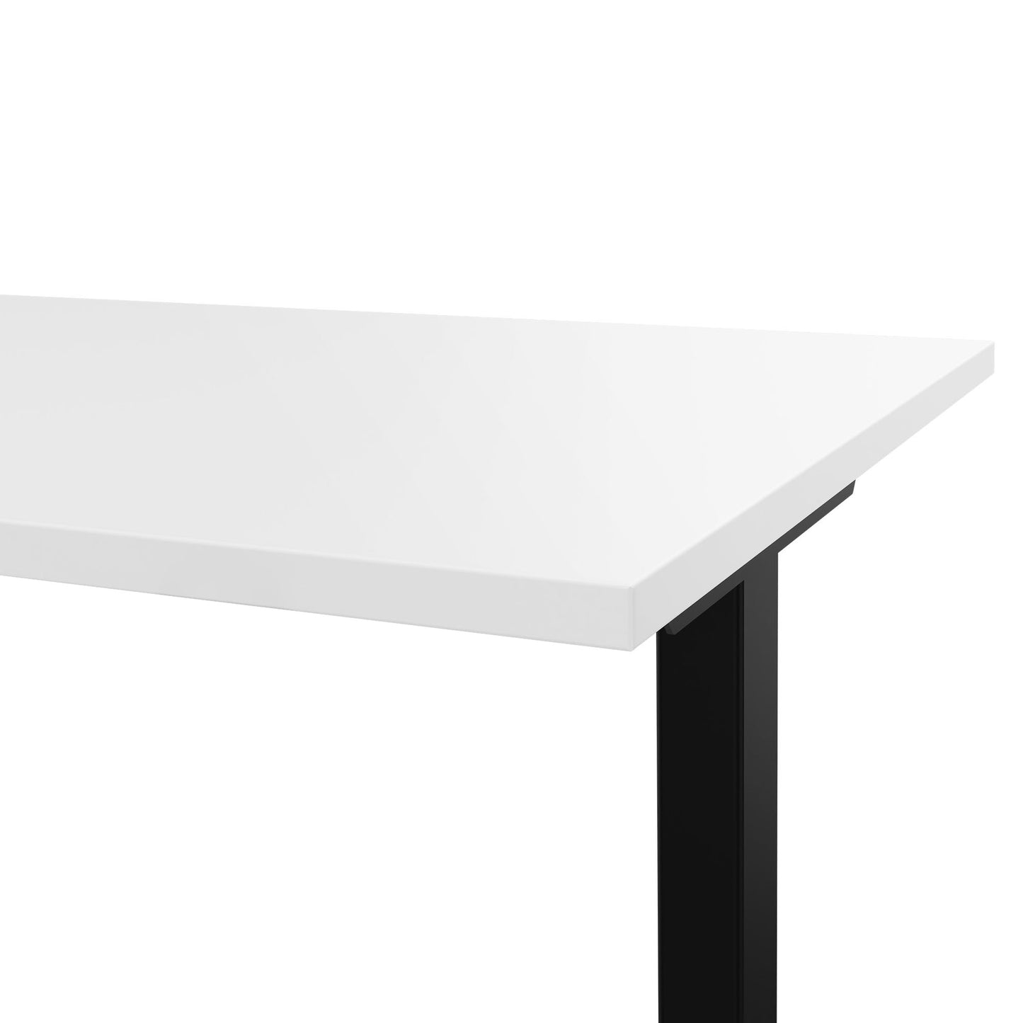 Bureau T-EASY | 1200 - 1800 mm, blanc