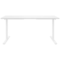 Bureau T-EASY | 1200 - 1800 mm, blanc