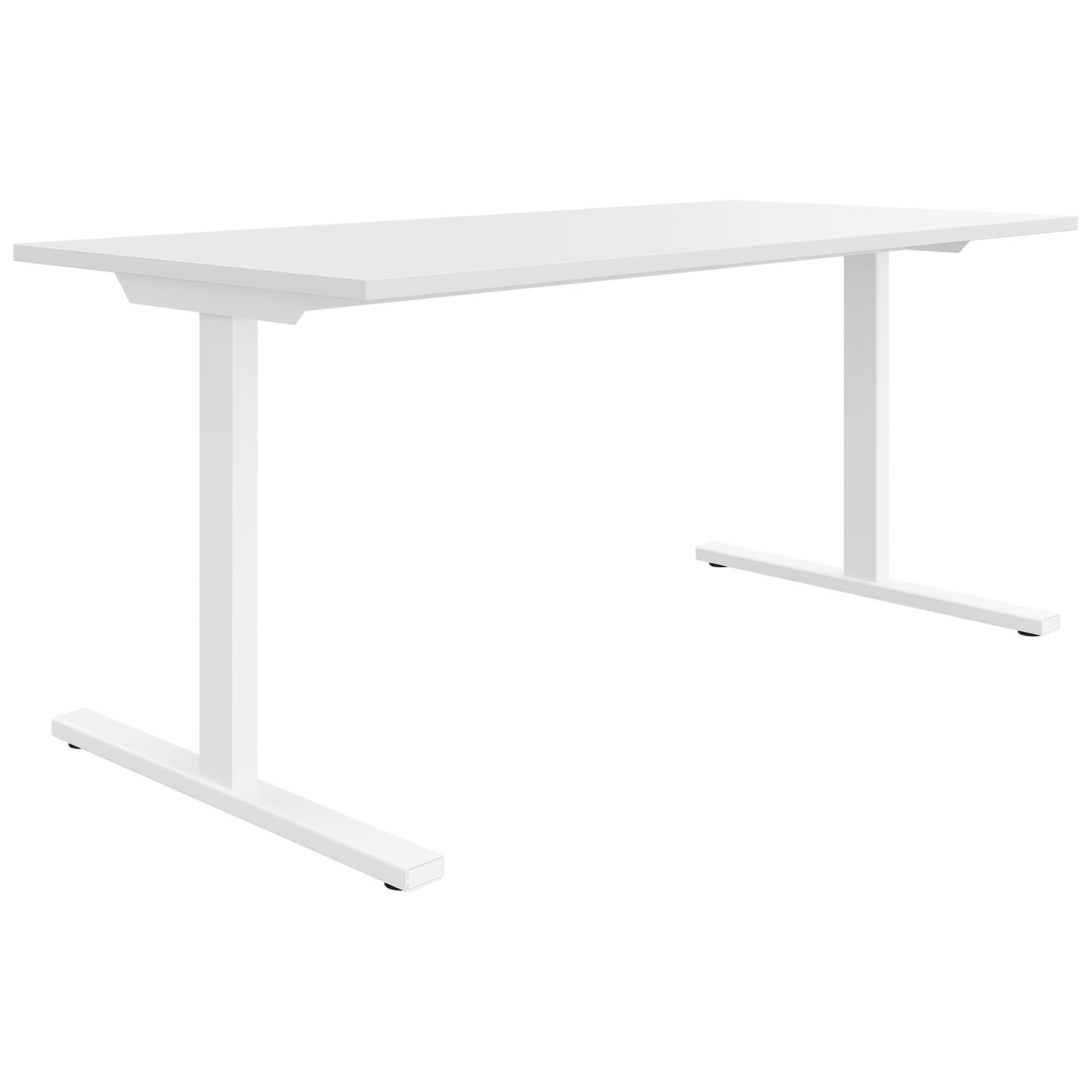 Bureau T-EASY | 1200 - 1800 mm, blanc