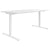 Bureau T-EASY | 1200 - 1800 mm, blanc