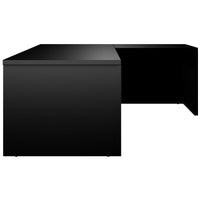 BRALCO SILE desk with extension table | 1800 - 2000 mm, angle desk, cable duct, side frame, black