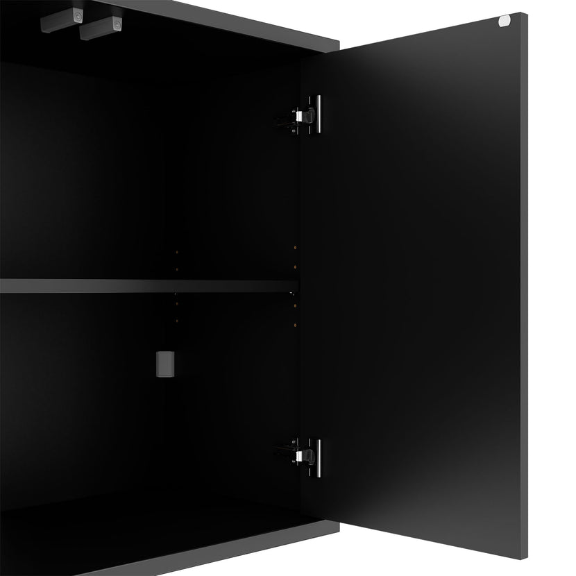NOVA sideboard | 2 OH, 1615 x 750 mm, anthracite