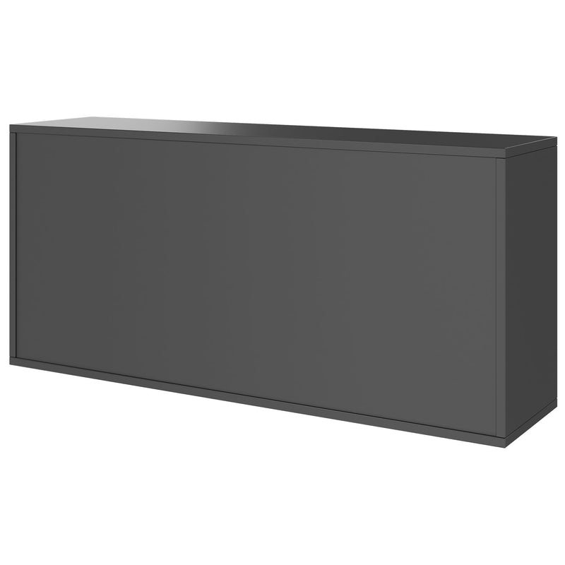 NOVA Sideboard | 2 OH, 1615 x 750 mm, Anthrazit / Weiß - 10 Main Image