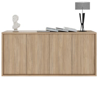 NOVA Sideboard | 2 OH, 1615 x 750 mm, Bernsteineiche