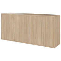 NOVA Sideboard | 2 OH, 1615 x 750 mm, Bernsteineiche