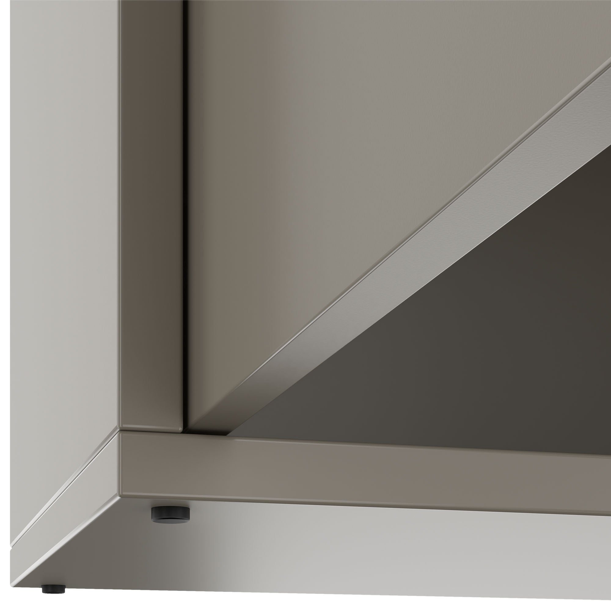 NOVA Buffet | 2 oh, 1615 x 750 mm, gris cubanite
