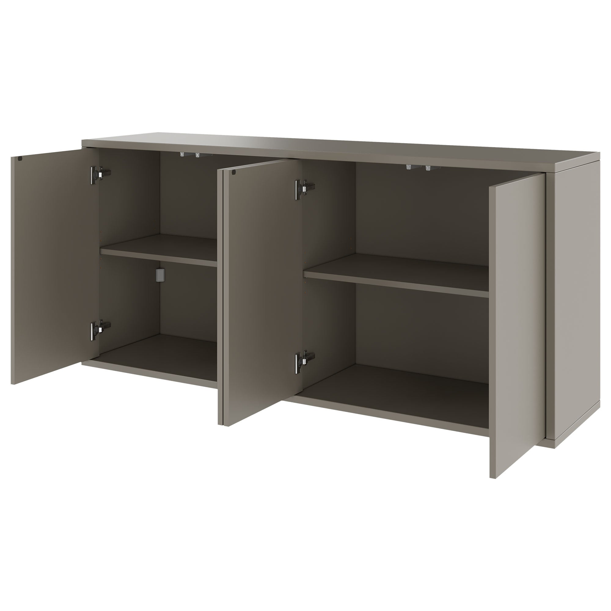 NOVA Buffet | 2 oh, 1615 x 750 mm, gris cubanite