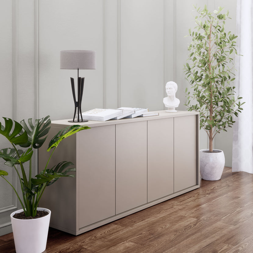 NOVA Buffet | 2 oh, 1615 x 750 mm, gris cubanite