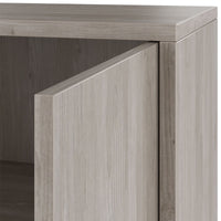 NOVA sideboard | 2 OH, 1615 x 750 mm, gray northern oak