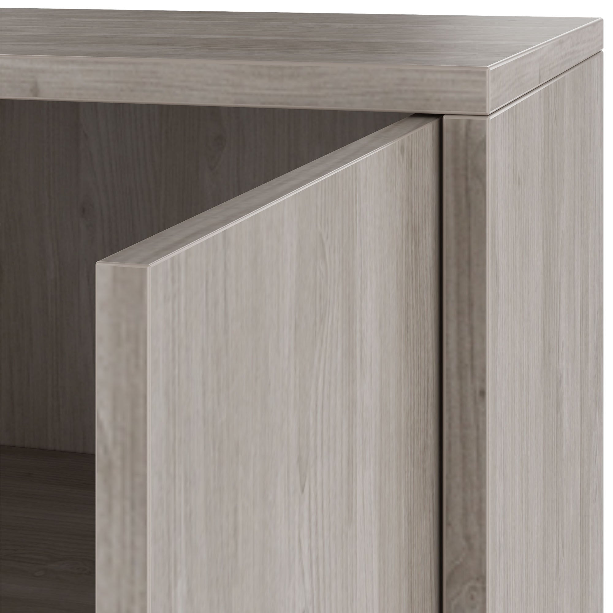 NOVA Sideboard | 2 OH, 1615 x 750 mm, Nordeiche grau