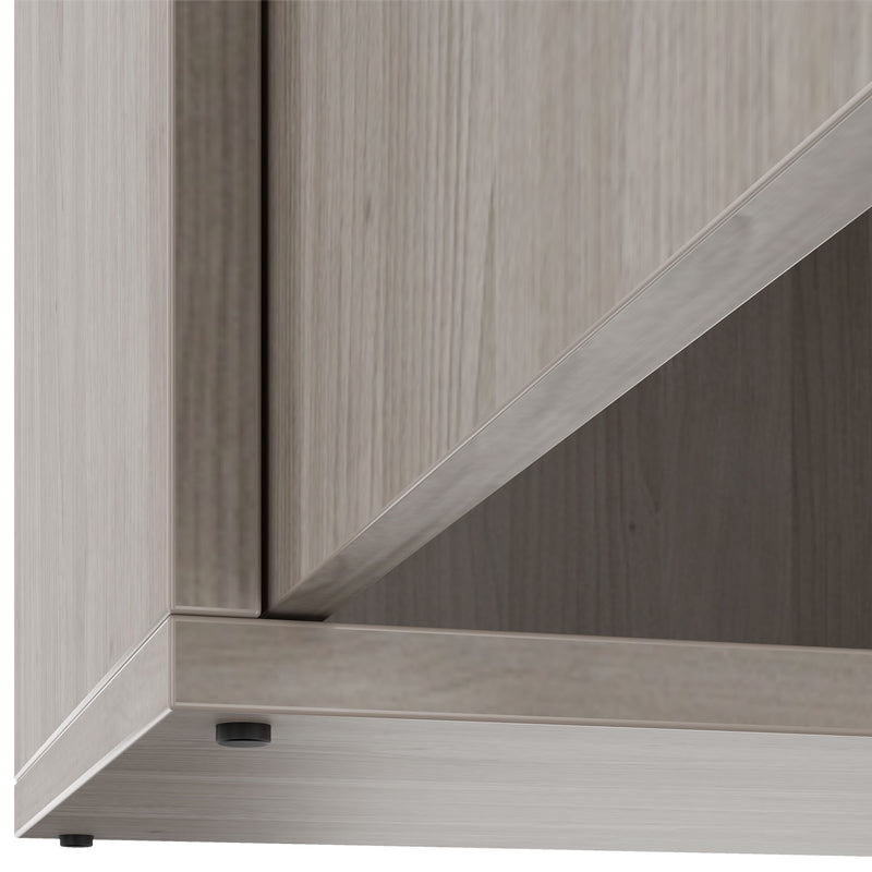 NOVA Credenza | 2 OH, 1615 x 750 mm, rovere nordico grigio  - 12 Main Image