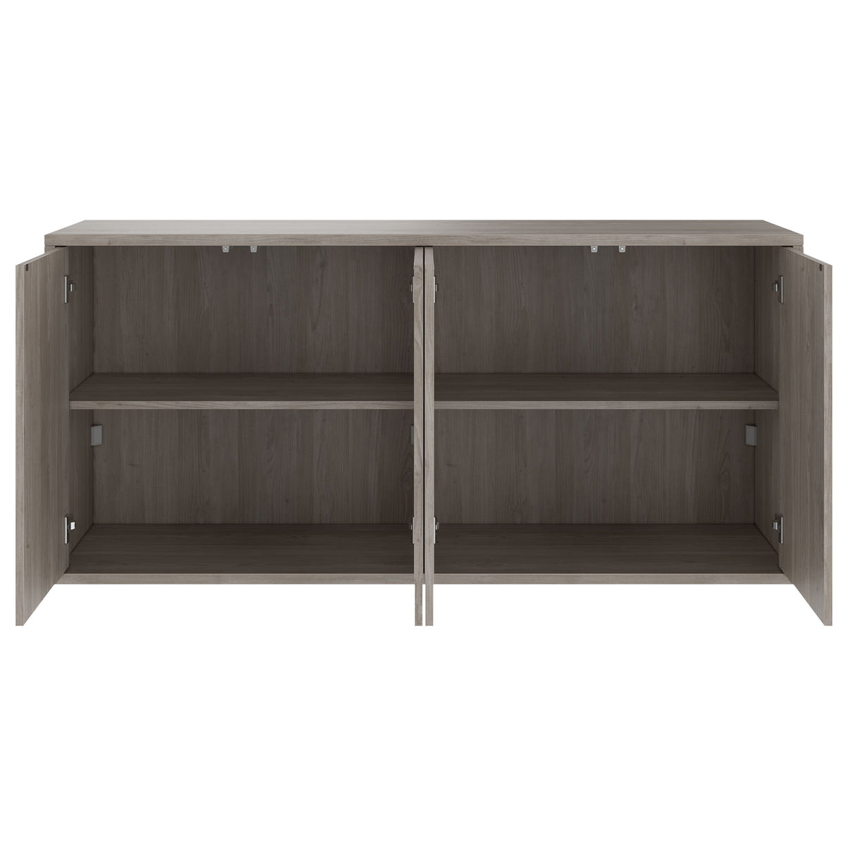 NOVA Credenza | 2 OH, 1615 x 750 mm, rovere nordico grigio  - 13 Lightbox Main Image