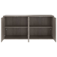 NOVA sideboard | 2 OH, 1615 x 750 mm, gray northern oak