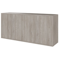 NOVA sideboard | 2 OH, 1615 x 750 mm, gray northern oak