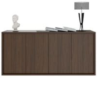 NOVA Sideboard | 2 OH, 1615 x 750 mm, Nussbaum