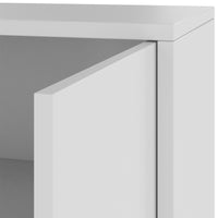 NOVA sideboard | 2 OH, 1615 x 750 mm, pearl gray