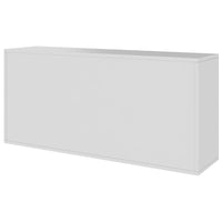 NOVA sideboard | 2 OH, 1615 x 750 mm, pearl gray