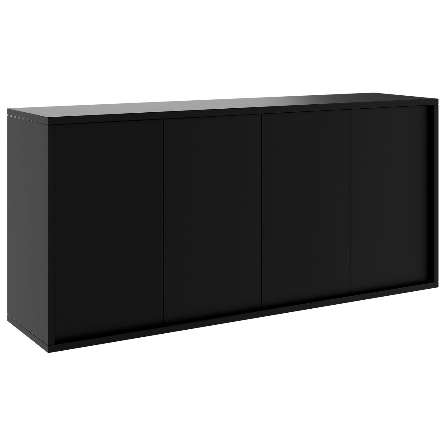 Buffet NOVA | 2 OH, 1615 x 750 mm, noir