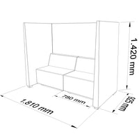 JAZZ SILENT SEATING | Lounge-System, Wollbezüge VELITO / SYNERGY