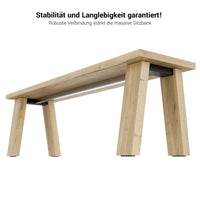 BRALCO TAKE OFF FARM bench | 680 - 1360 mm, wild oak