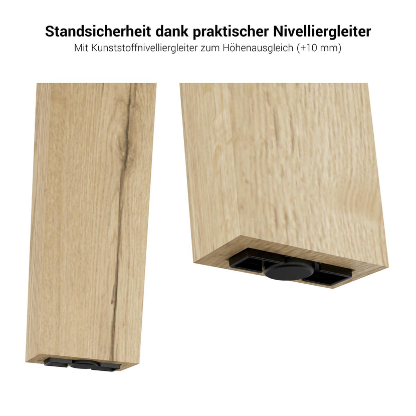 BRALCO TAKE OFF FARM bench | 680 - 1360 mm, wild oak