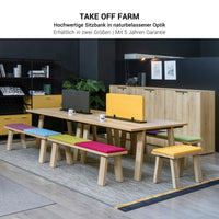 BRALCO TAKE OFF FARM bench | 680 - 1360 mm, wild oak