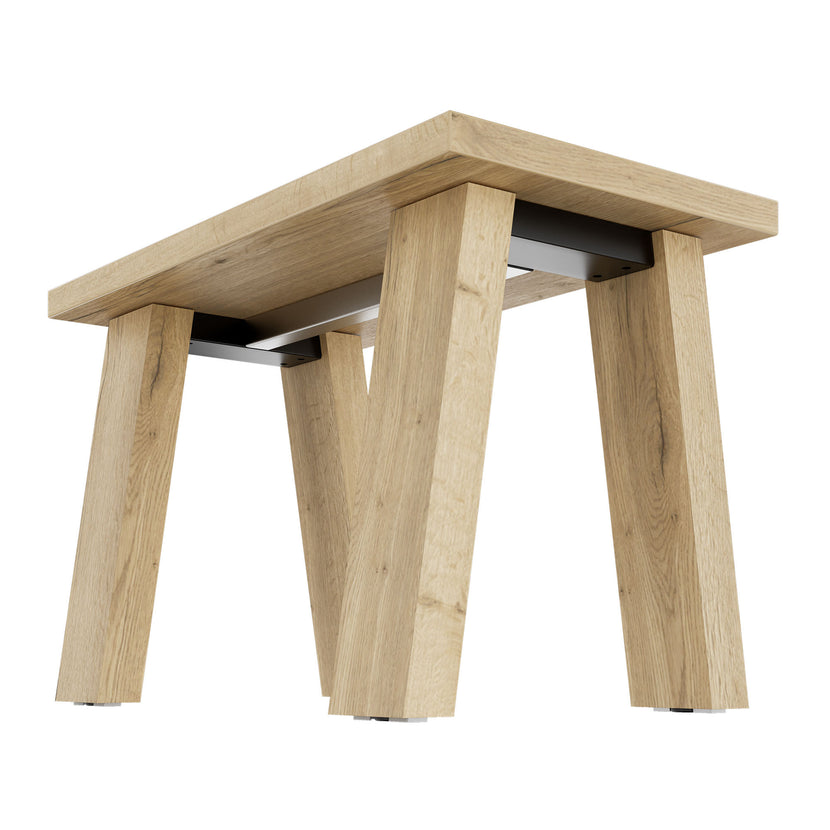 BRALCO TAKE OFF FARM bench | 680 - 1360 mm, wild oak