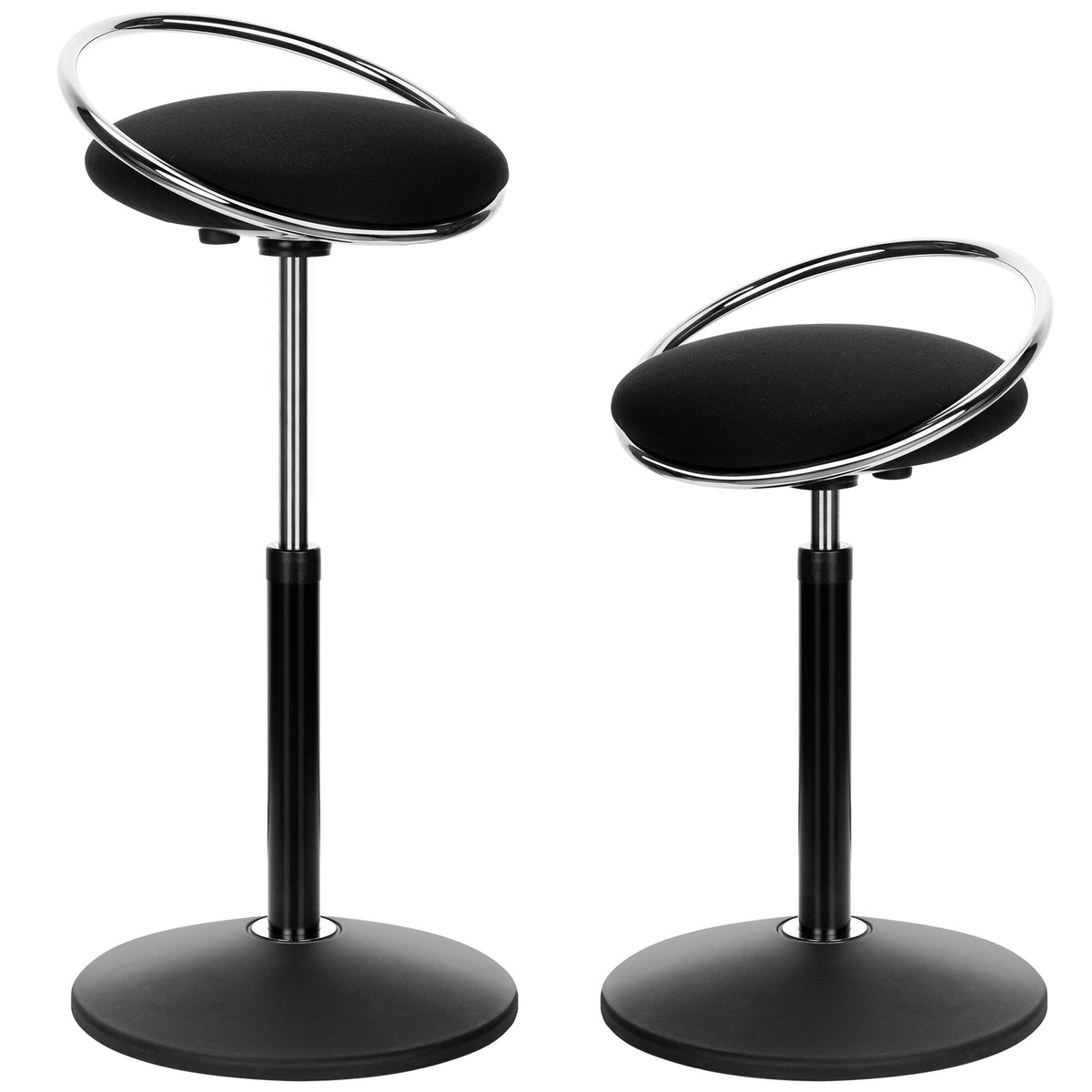 ROVO - SOLO Sitz & Stehhocker | Ergo Balance Technik, Ø 380 mm, Sitzhöhe 540 - 690 mm - 1 Lightbox Main Image