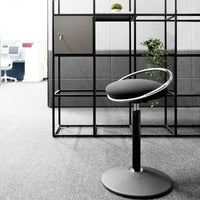 ROVO - SOLO sitting & standing stool | Ergo Balance technology, Ø 380 mm, seat height 540 - 690 mm