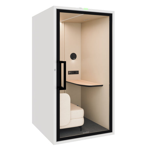 Soundbox ART SM Telefonbox | Raum-in-Raum, Schallschutz Klasse A, Für 1 Person