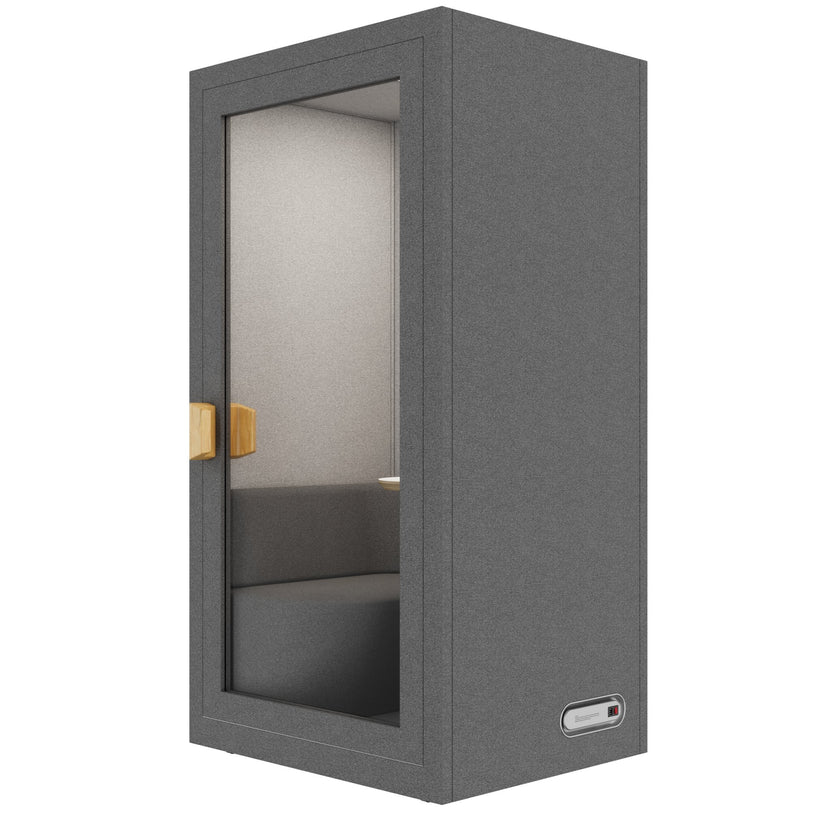 Soundbox calma | Cabina telefonica raschiata, per 1 persona