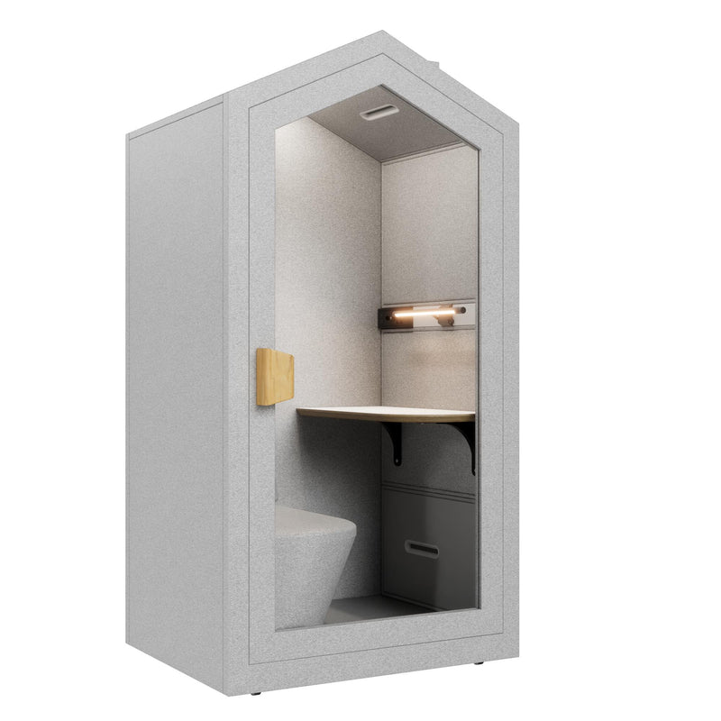 Soundbox QUIET HOUSE | Schallisolierte Telefonbox, für  1 Person - 1 Main Image