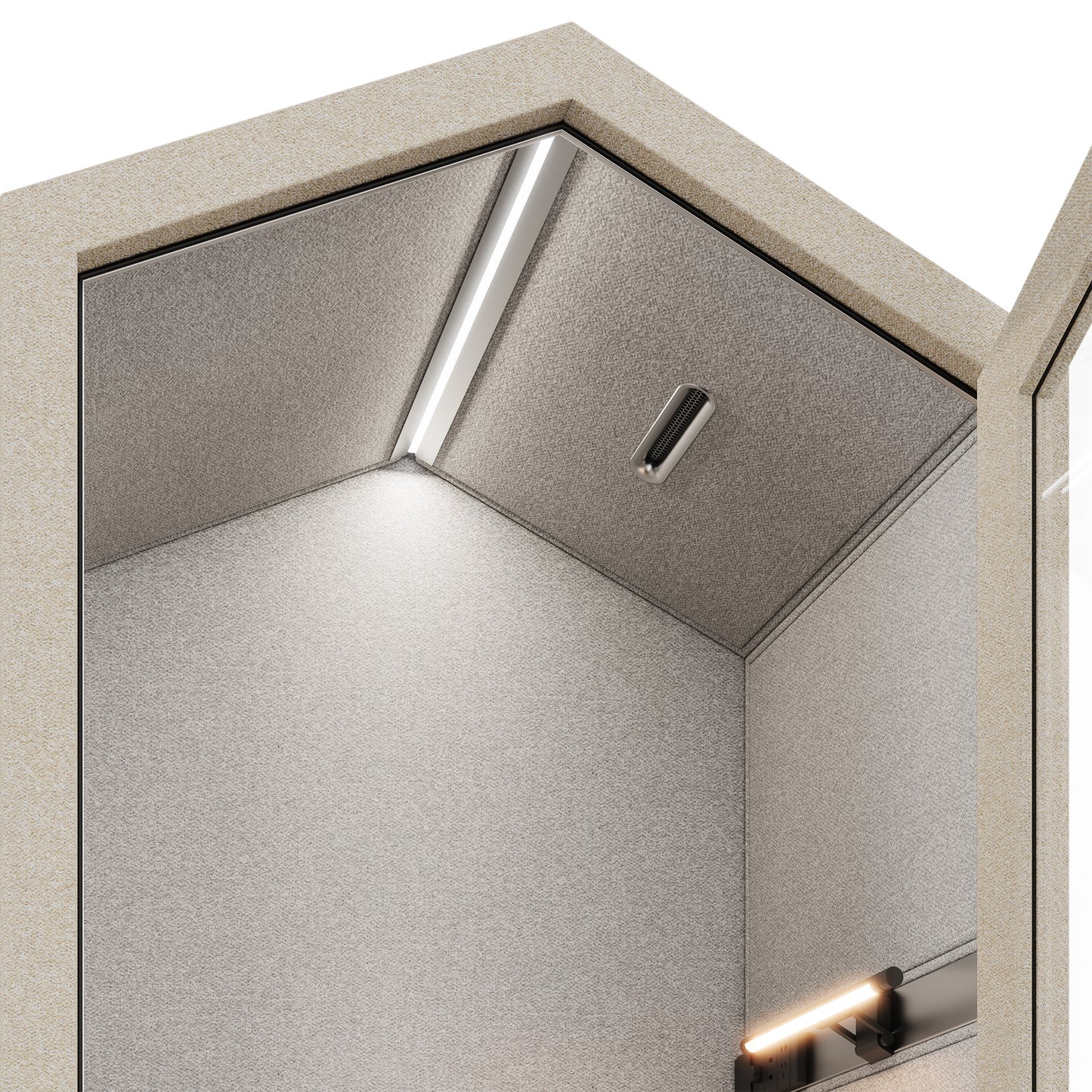 Soundbox QUIET HOUSE | Schallisolierte Telefonbox, für  1 Person