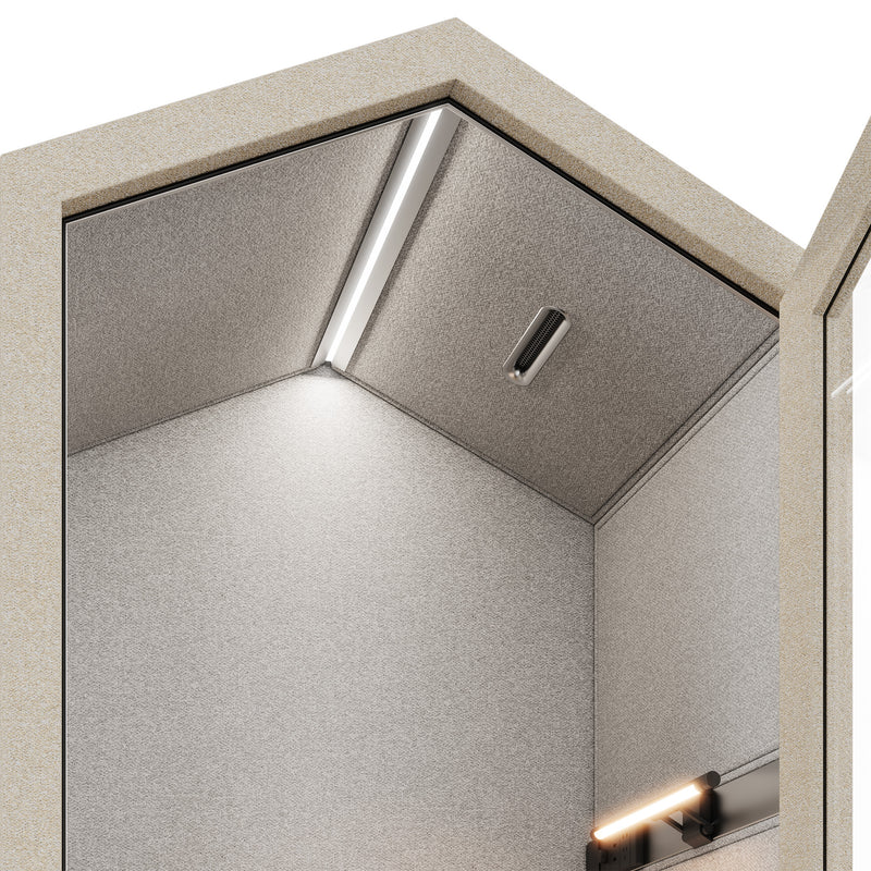 Soundbox QUIET HOUSE | Schallisolierte Telefonbox, für  1 Person - 9 Main Image
