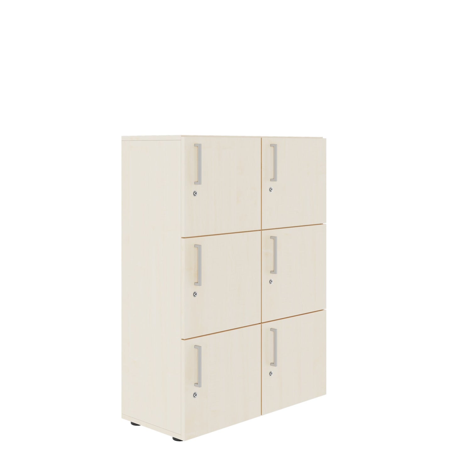 NOVA Spind | 800 x 1092 - 1444 mm (6 - 8 lockers), maple