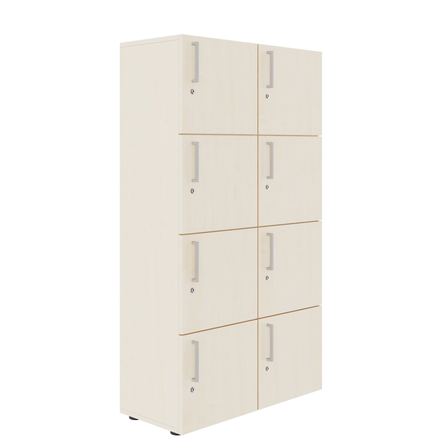 NOVA Spind | 800 x 1092 - 1444 mm (6 - 8 lockers), maple