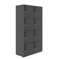 Nova Spind | 800 x 1092 - 1444 mm (6 - 8 lockers), anthracite