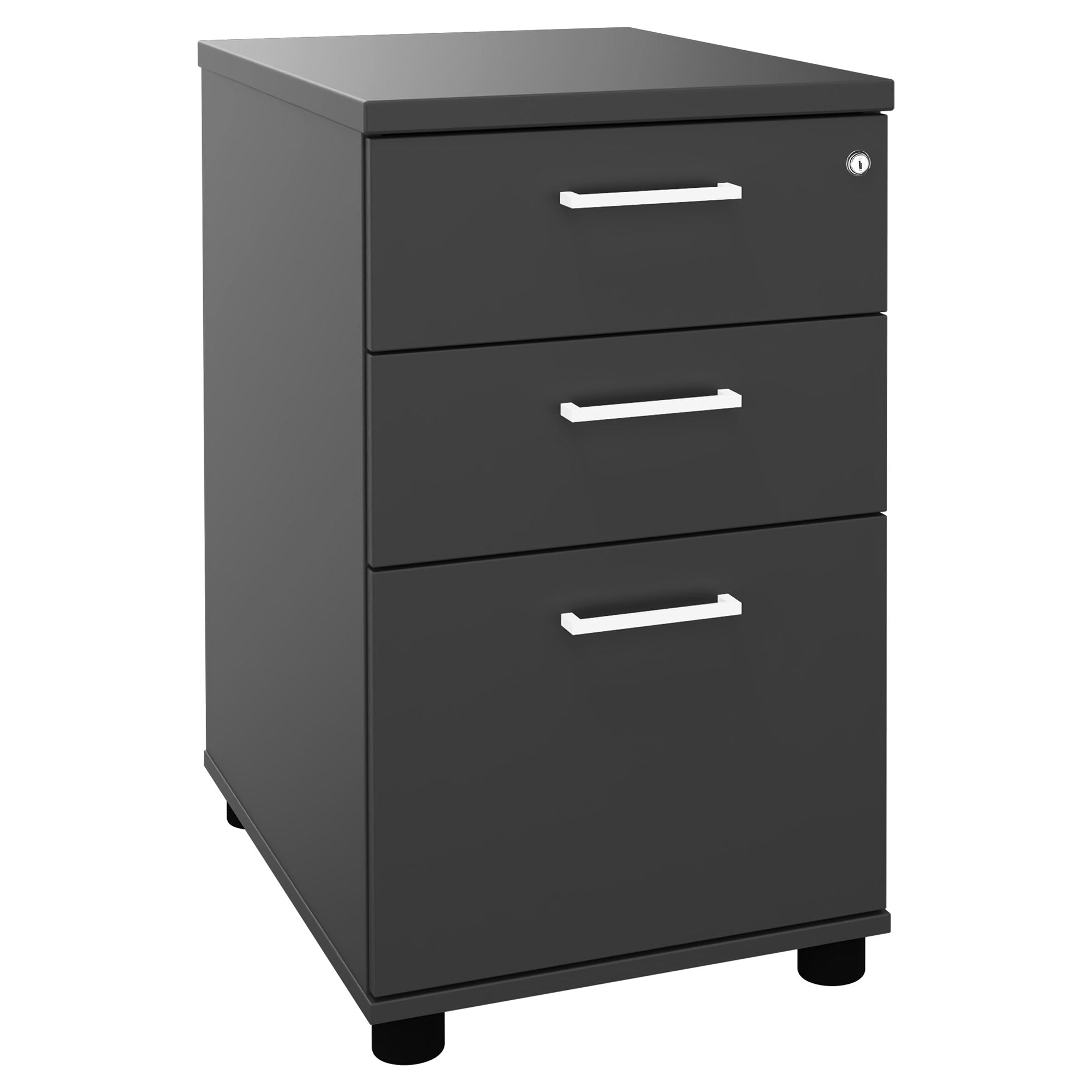 OPTIMA Conteneur de support | 600 mm de profondeur, anthracite