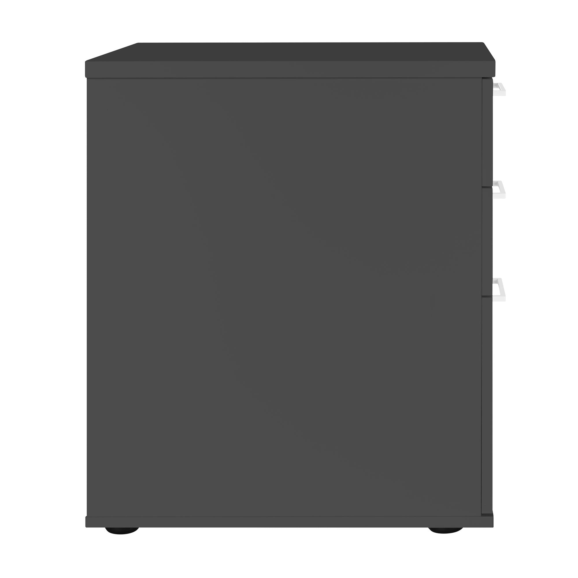 OPTIMA Conteneur de support | 600 mm de profondeur, anthracite