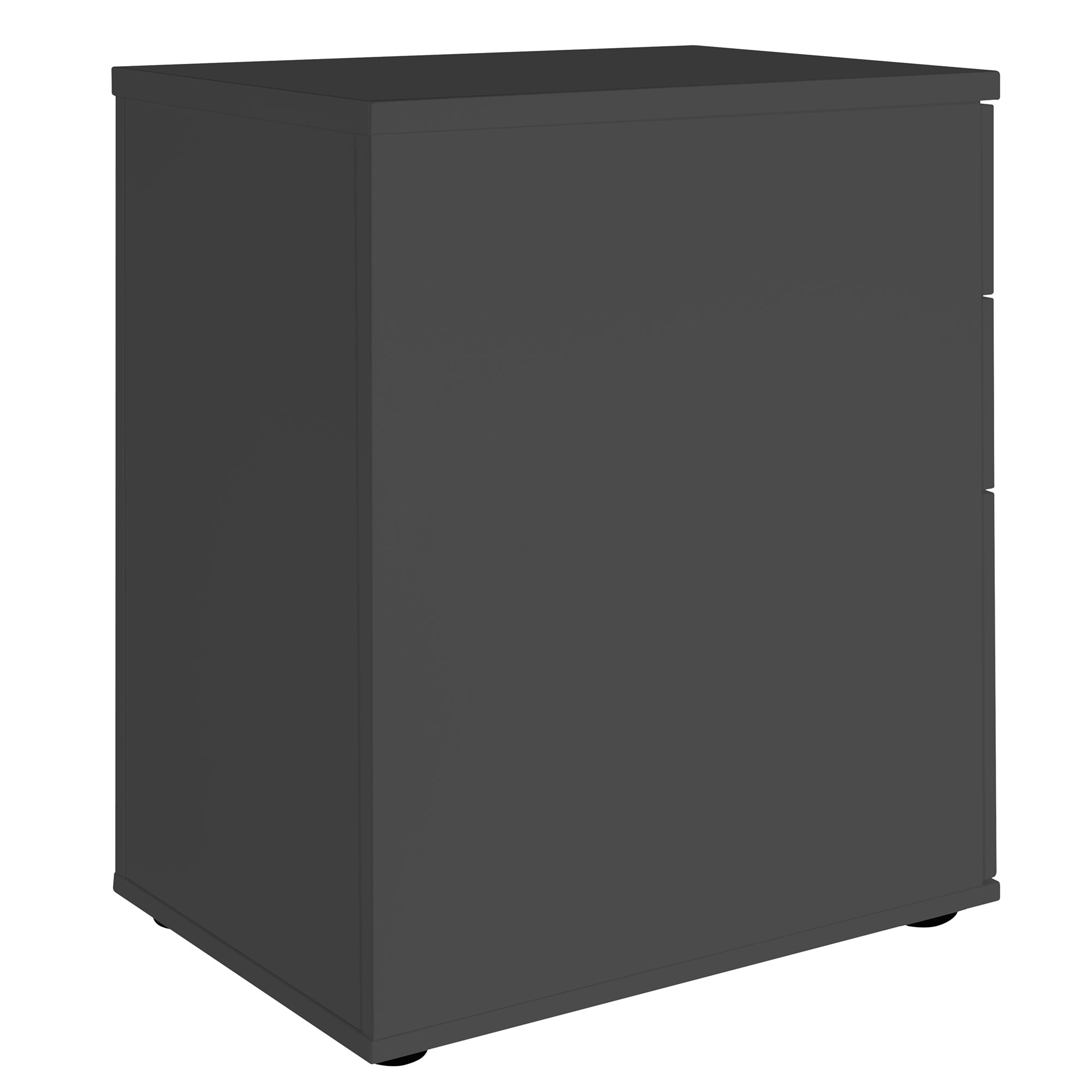 OPTIMA Conteneur de support | 600 mm de profondeur, anthracite