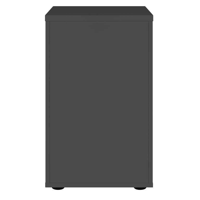 OPTIMA Conteneur de support | 600 mm de profondeur, anthracite